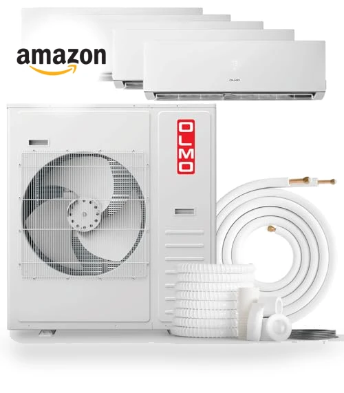 Five Zone Wall Mount Ductless Mini Split A/C and Heater — Cooling Solutions, OLMO