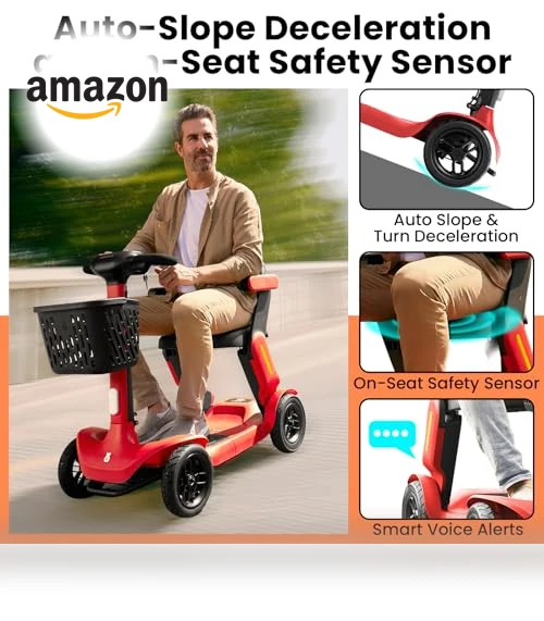 Foldable Mobility Scooter — Push Scooters, Glashow