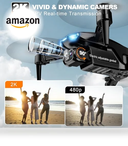FPV Drone with 2K HD Camera — Drones & UAV Technology, Loiley