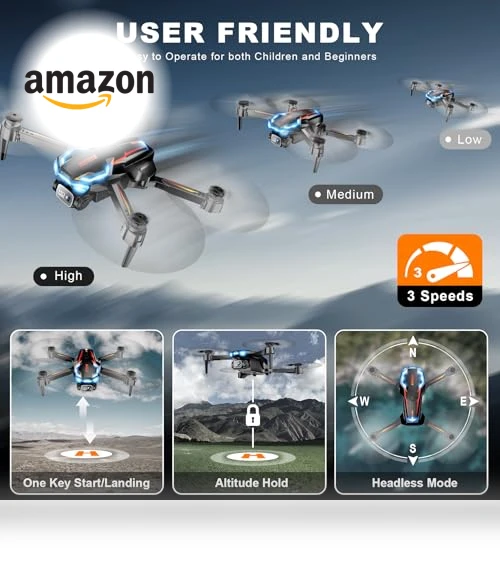 FPV Drone with 2K HD Camera — Drones & UAV Technology, Loiley