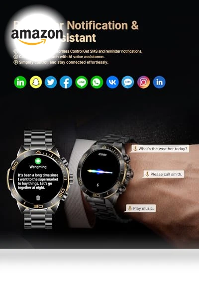 Luxury Smart Watch for Men — Smartwatches, SOUYIE