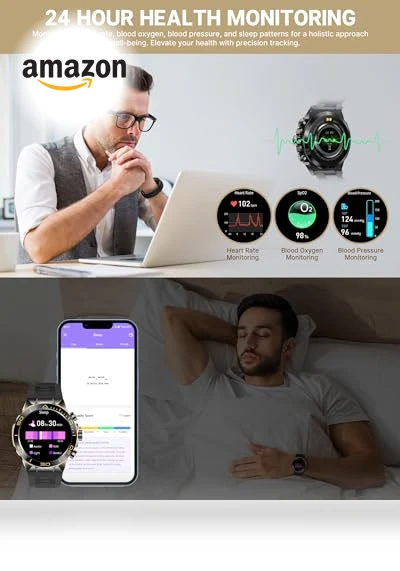 Luxury Smart Watch for Men — Smartwatches, SOUYIE