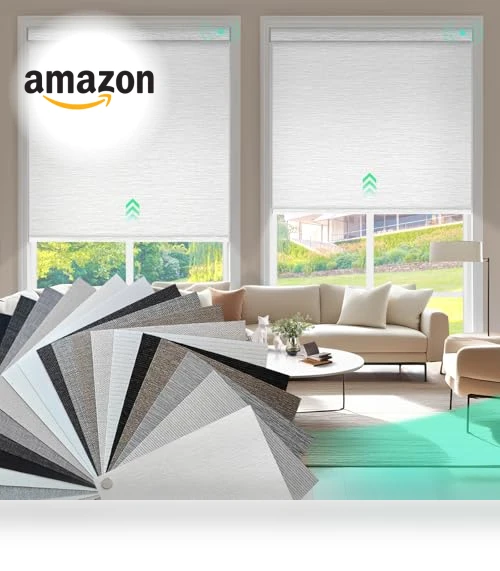 Motorized Blinds with Remote — Honeycomb, HeyBlinds