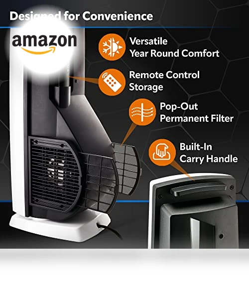 Oscillating Hybrid Fan and Space Heater — Home Cooling Solutions, Lasko