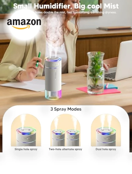 Portable Small Humidifier — Air Moisturizers, WSKEN