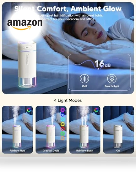 Portable Small Humidifier — Air Moisturizers, WSKEN