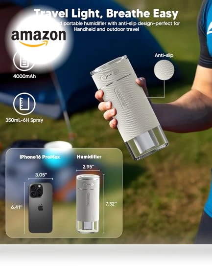 Portable Small Humidifier — Air Moisturizers, WSKEN