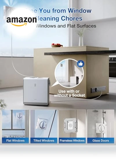 Portable Window Cleaning Robot — Smart Cleaning Robots, ECOVACS