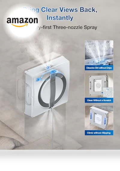 Portable Window Cleaning Robot — Smart Cleaning Robots, ECOVACS
