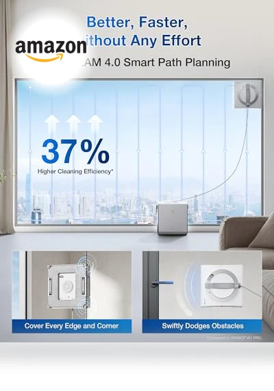 Portable Window Cleaning Robot — Smart Cleaning Robots, ECOVACS