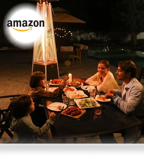 Pyramid Patio Heater — Parts, EAST OAK