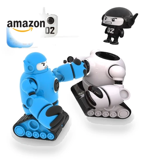 Remote Control Battle Robots — Interactive Figures & Robots, Sharper Image