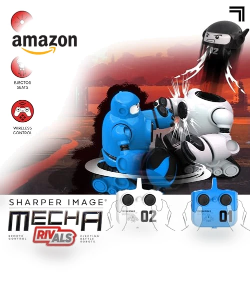 Remote Control Battle Robots — Interactive Figures & Robots, Sharper Image
