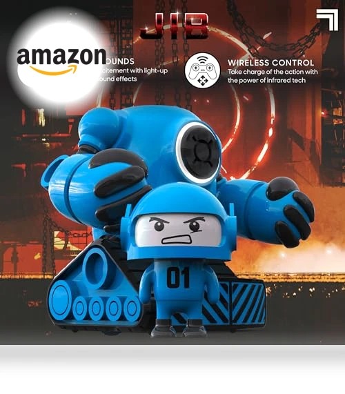 Remote Control Battle Robots — Interactive Figures & Robots, Sharper Image