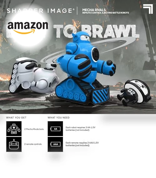 Remote Control Battle Robots — Interactive Figures & Robots, Sharper Image