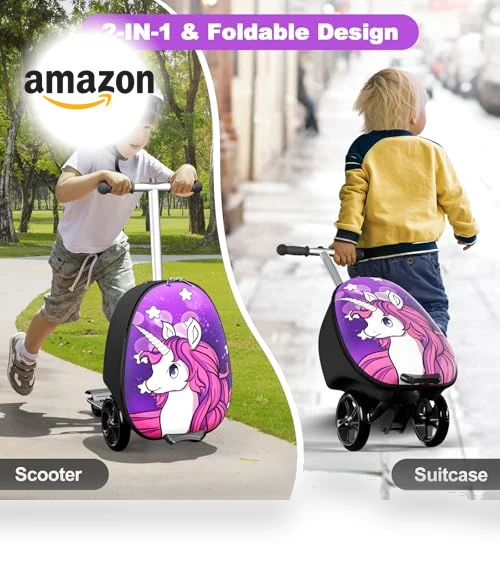Ride-On Scooter Suitcase for Kids — Kids' Luggage, Baotree