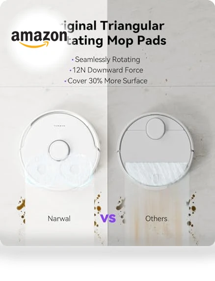 Robot Vacuum and Mop Comb — Smart Cleaning Robots, Narwal