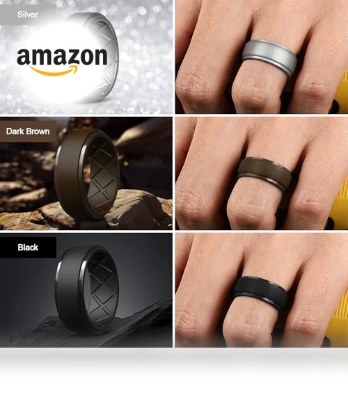 Silicone Rings Multipack — Smart Rings, Egnaro