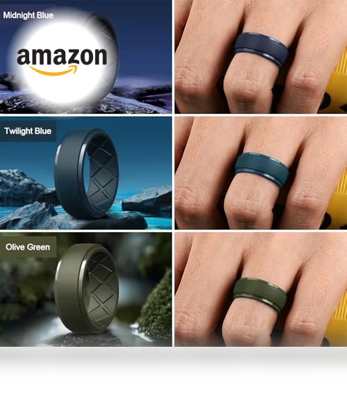 Silicone Rings Multipack — Smart Rings, Egnaro