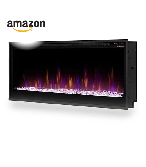 Slim Built-in Linear Electric Fireplace Heater — Electric Heating Solutions, DIMPLEX
