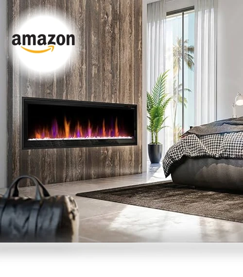Slim Built-in Linear Electric Fireplace Heater — Electric Heating Solutions, DIMPLEX
