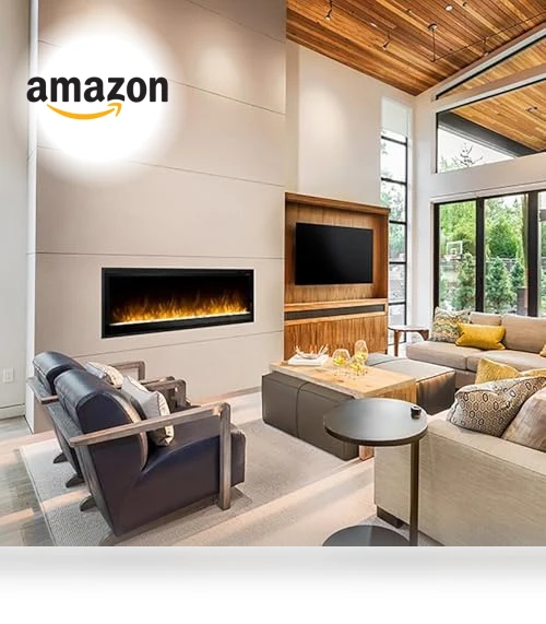 Slim Built-in Linear Electric Fireplace Heater — Electric Heating Solutions, DIMPLEX