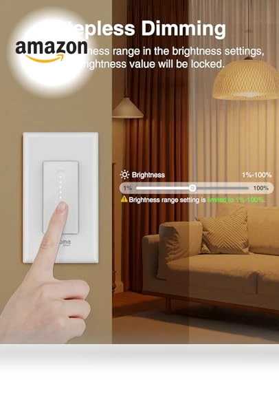 Smart Dimmer Switch — Dimmer Switches, GHome Smart