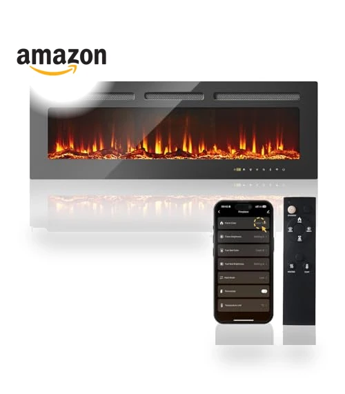 Smart Electric Fireplace — Outdoor Fireplaces, oneinmil
