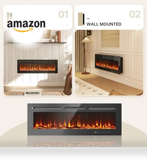 Smart Electric Fireplace — Outdoor Fireplaces, oneinmil