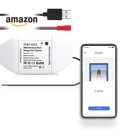 Smart Garage Door Opener Remote — Smart Home Hubs & Controllers, meross