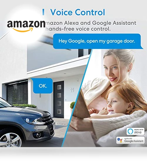 Smart Garage Door Opener Remote — Smart Home Hubs & Controllers, meross