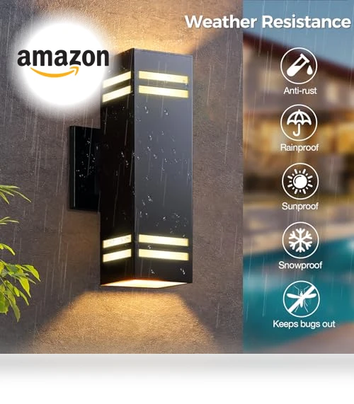 Smart Outdoor Wall Lights RGB — Garden Illumination, KIZON