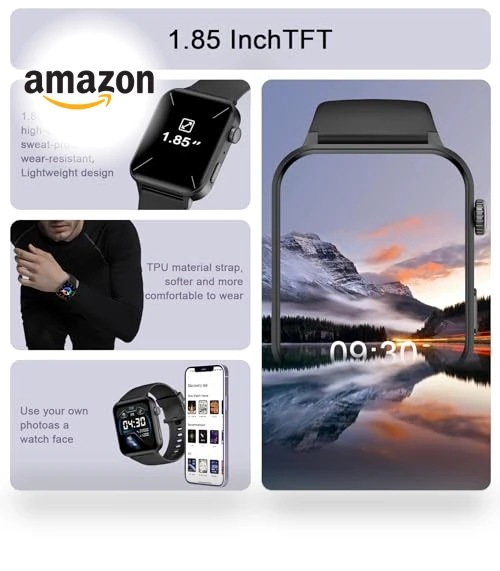 Smart Watch with HD Screen and AI Voice Assistant — Smartwatches, IOWODO