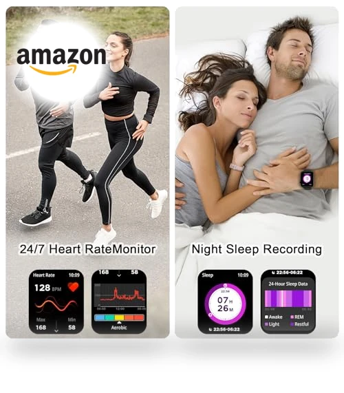 Smart Watch with HD Screen and AI Voice Assistant — Smartwatches, IOWODO