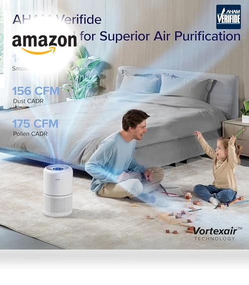 Smart WiFi Air Purifier — Activated Carbon Air Purifiers, LEVOIT