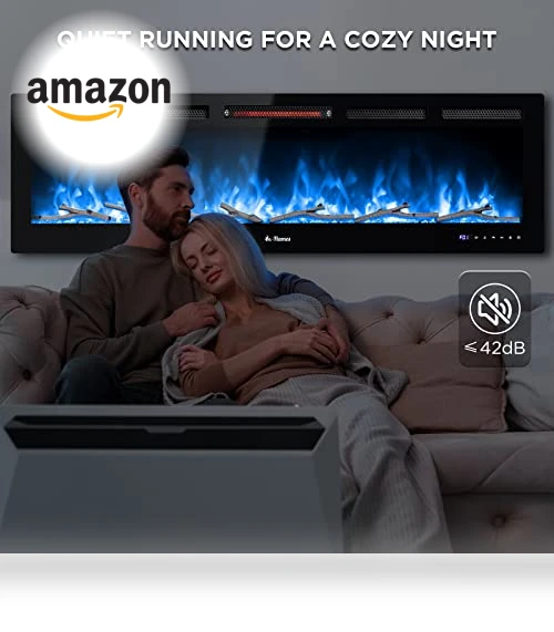 Smart WiFi Infrared Electric Fireplace — Electric Heating Solutions, TURBRO