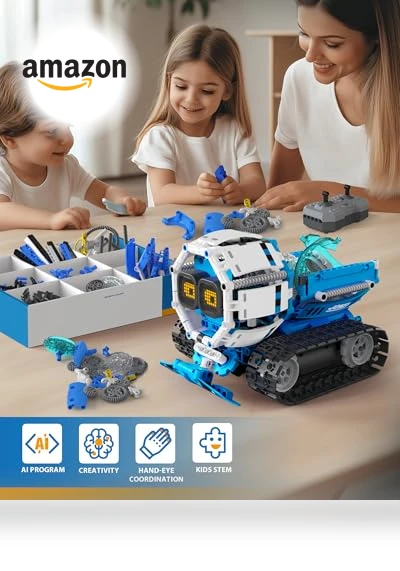STEM Robot Building Toys — Interactive Figures & Robots, Opmind