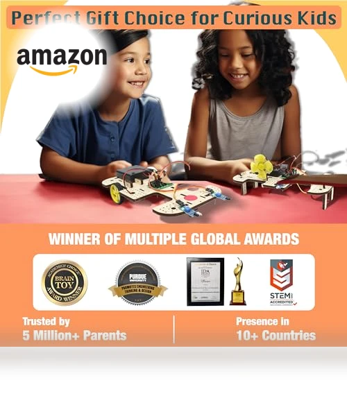 STEM Robotics Kit for Kids — Science Kits, Butterfly EduFields