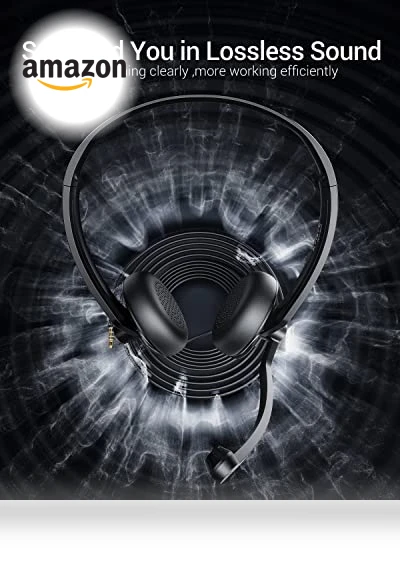 USB Headset with Microphone for PC Laptop — Headsets, FEABASK