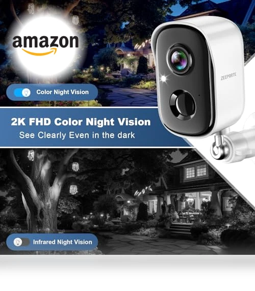Wireless Outdoor Security Camera — Smart Home Security, ZEEPORTE SECURITY