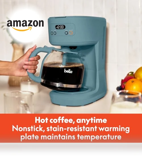 12 Cup Programmable Coffee Maker — Coffee Makers, BELLA