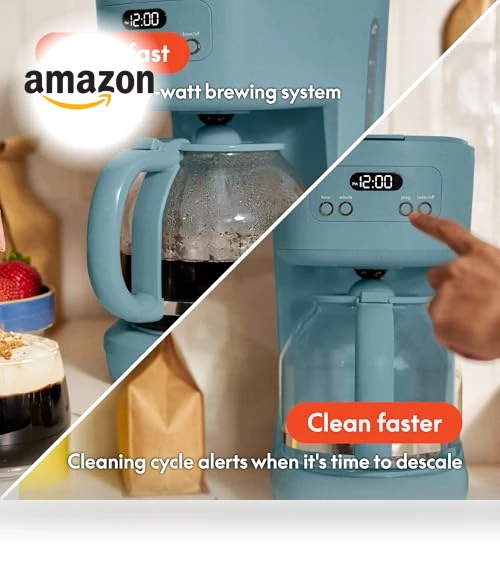 12 Cup Programmable Coffee Maker — Coffee Makers, BELLA