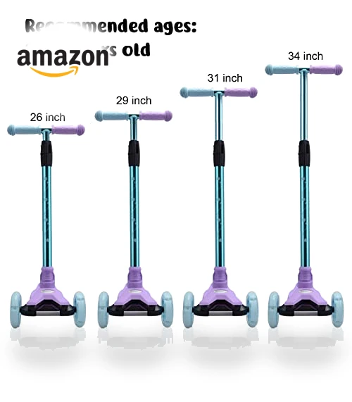 3 Wheel Scooter for Kids — Push Scooters, WV WONDER VIEW