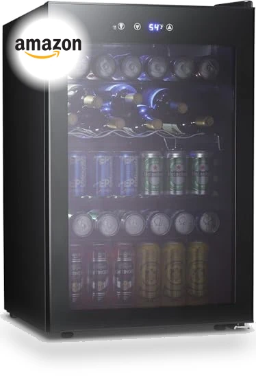 4.5 Cu.ft Beverage Refrigerator and Cooler — Mini Fridges, Kismile