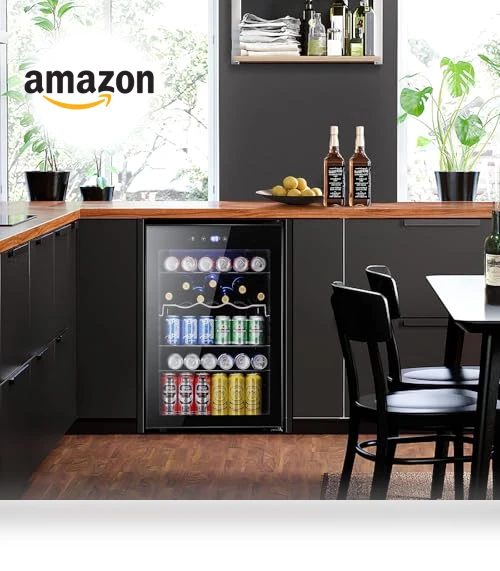 4.5 Cu.ft Beverage Refrigerator and Cooler — Mini Fridges, Kismile