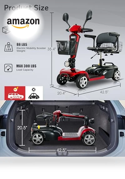 4 Wheel Mobility Scooter — Mobility Scooters, MIHAYO