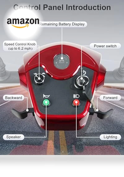 4 Wheel Mobility Scooter — Mobility Scooters, MIHAYO
