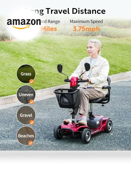 4 Wheel Mobility Scooter — Mobility Scooters, VOCIC