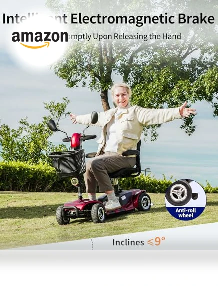 4 Wheel Mobility Scooter — Mobility Scooters, VOCIC