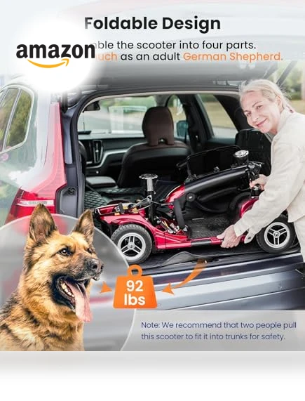 4 Wheel Mobility Scooter — Mobility Scooters, VOCIC